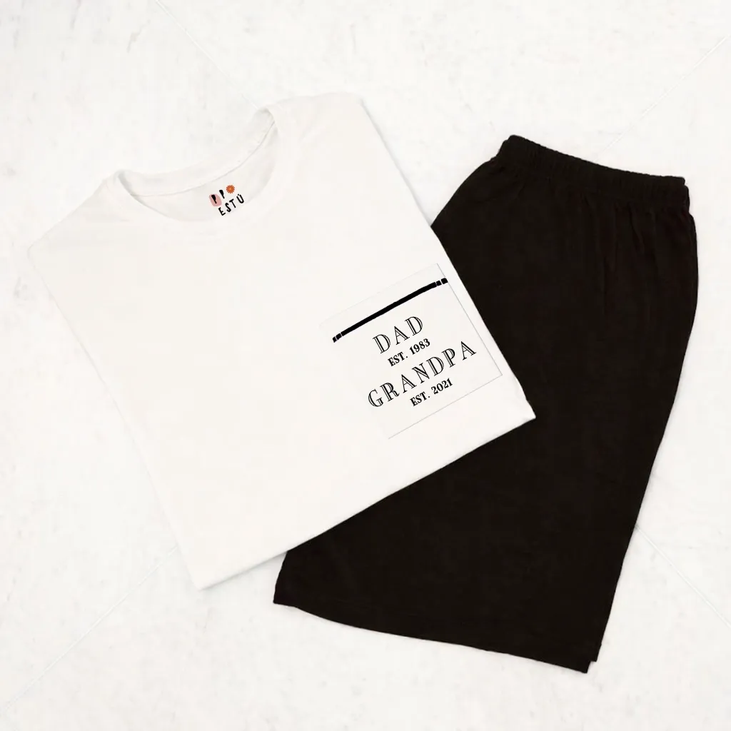 pijama bicolor masculino dad grandpa.webp