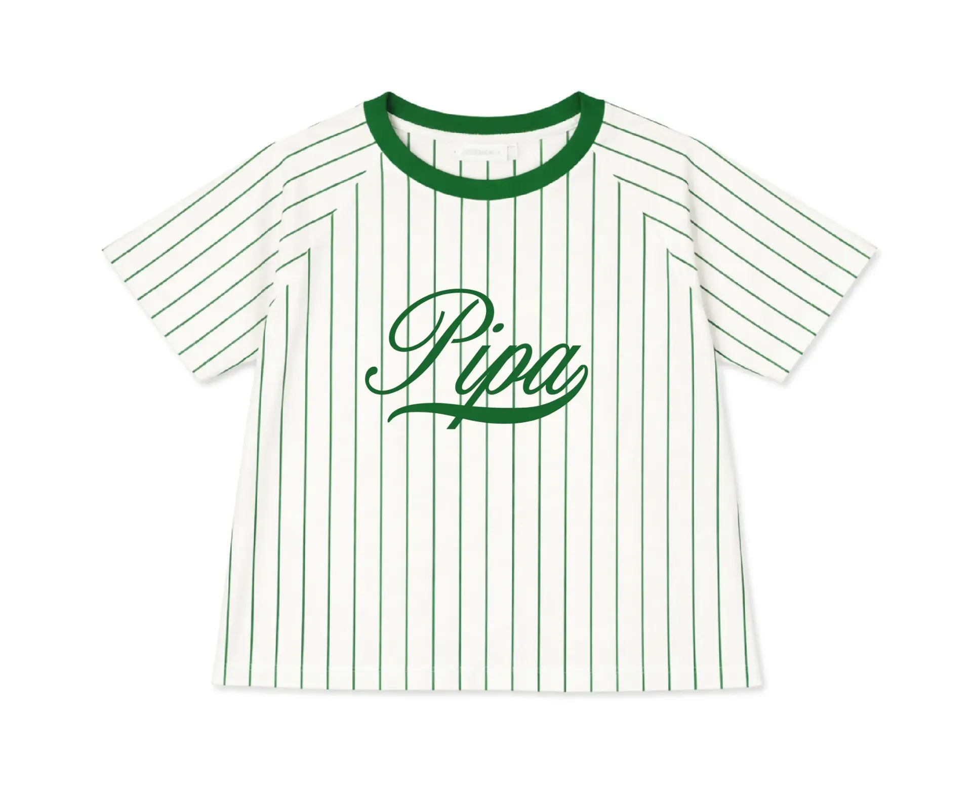 Camiseta Infantil Feminina Listras Verticais