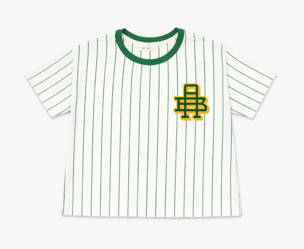 Camiseta Feminina Listras Verticais (P)