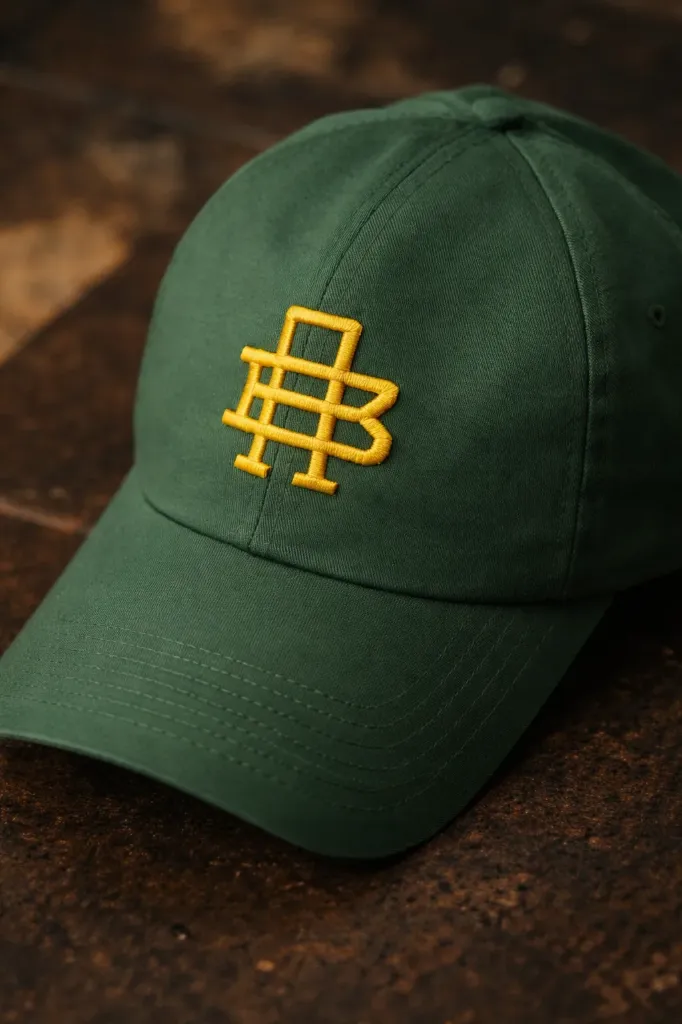 Boné com Monograma Cruzado (48 (Baby))