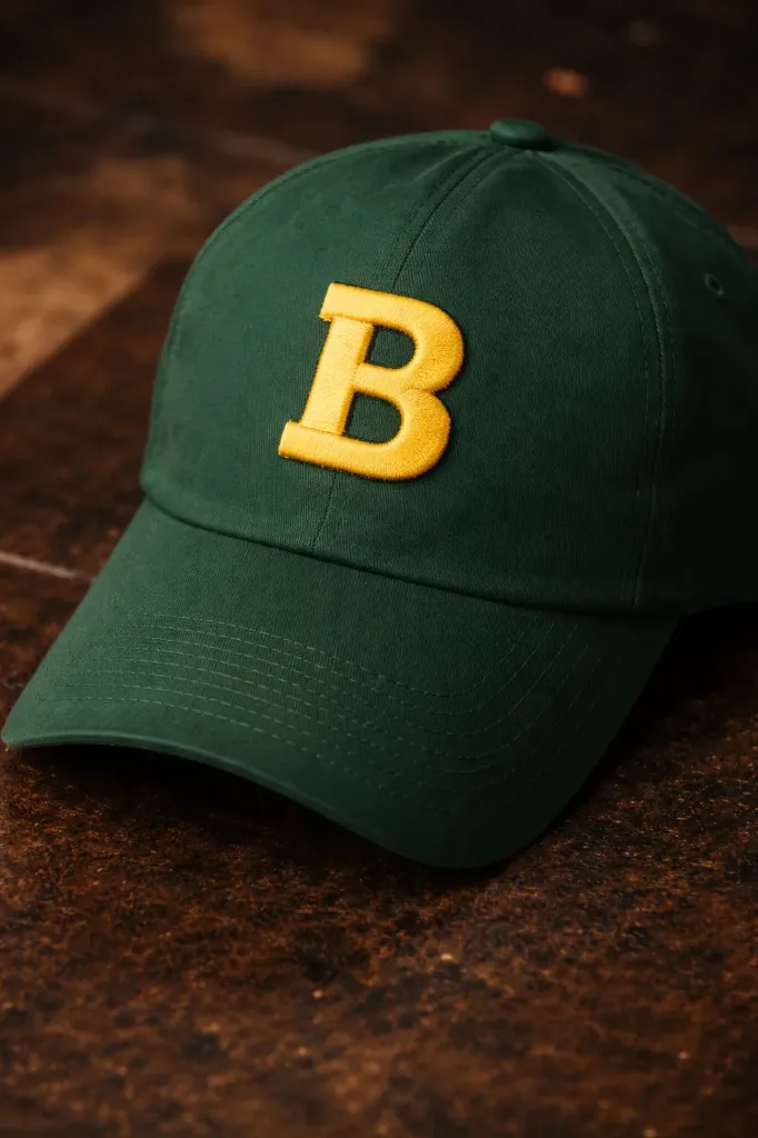 Boné com Inicial Bordada