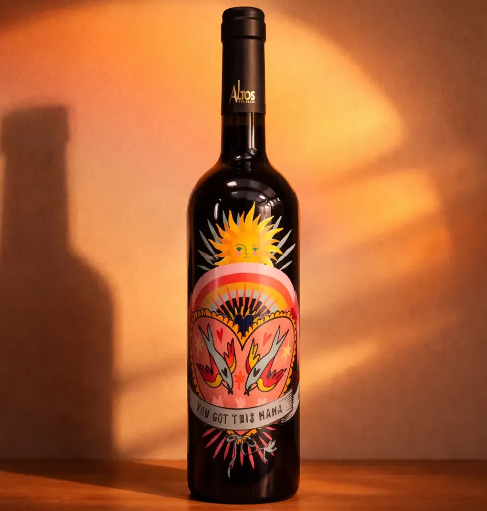 Vinho com Rótulo Rainbow