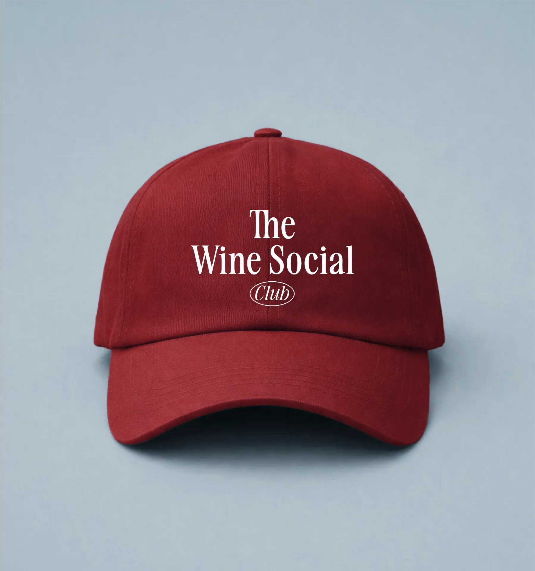 [PP-514] Boné Bordado Wine Social Club (56 (Mignon), Areia)