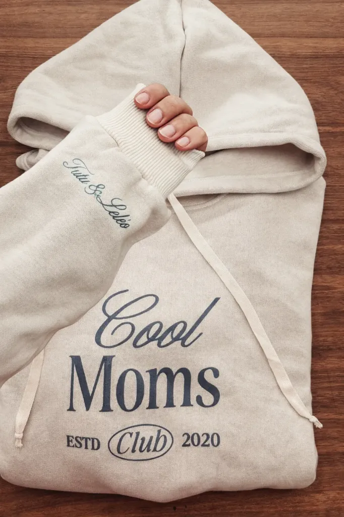 [PP-2742] Moletom com Capuz Cool Moms Club (P)