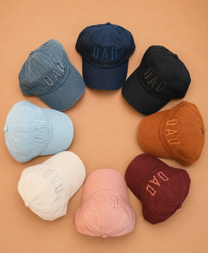 Boné DAD Bordado (56 (Mignon), Jeans)