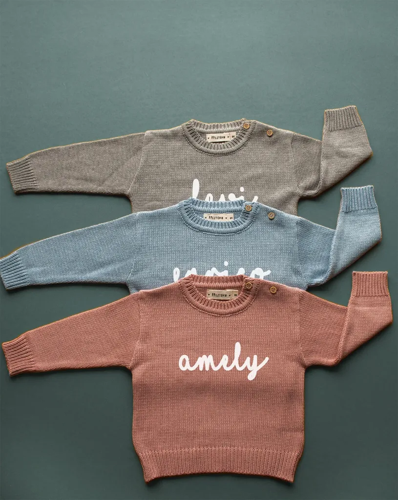 Tricot Botões (Rosa Claro, 4)