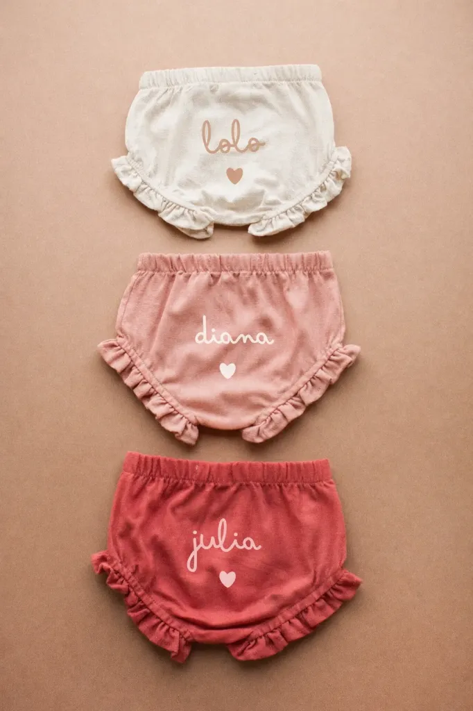 Tapa Fraldas com Babadinho (Babadinho Cru, G)