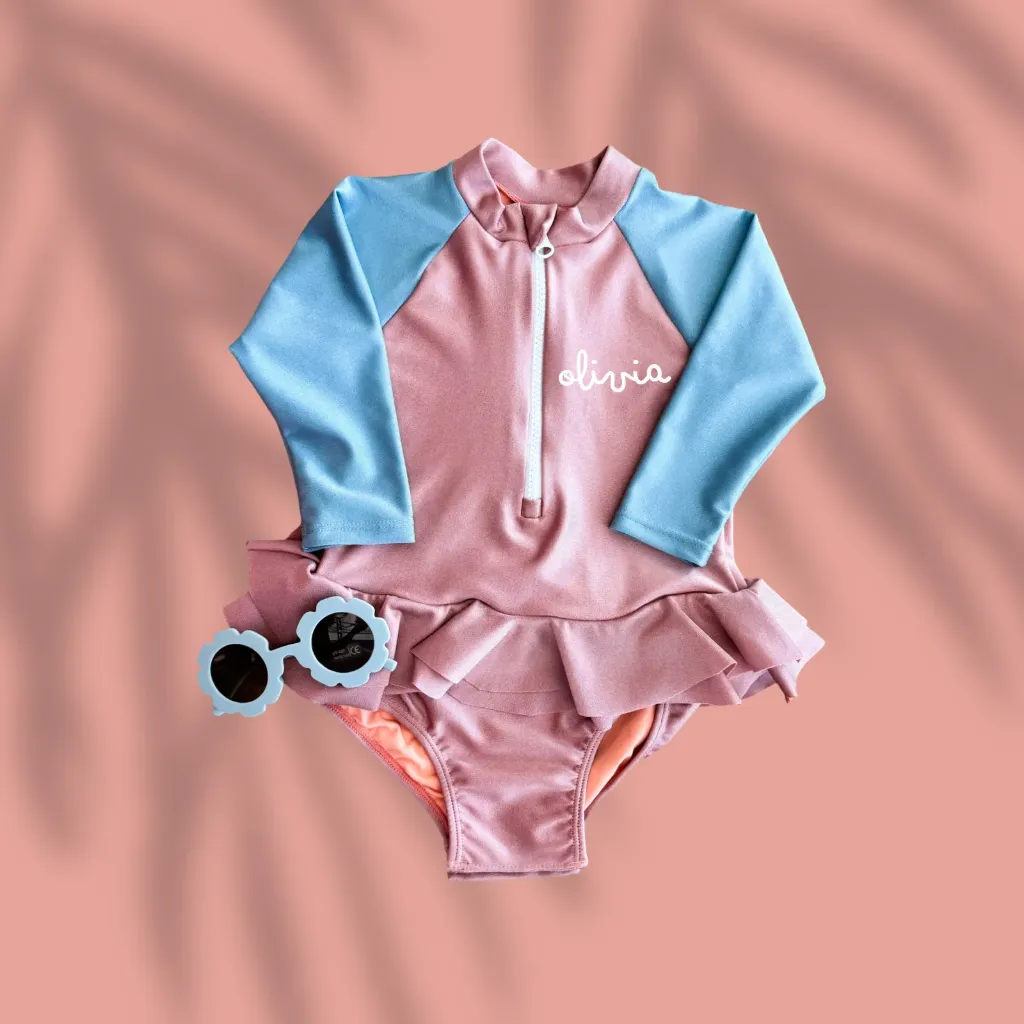 Maiô Baby Personalizado com Babadinho (PP (3-6M))