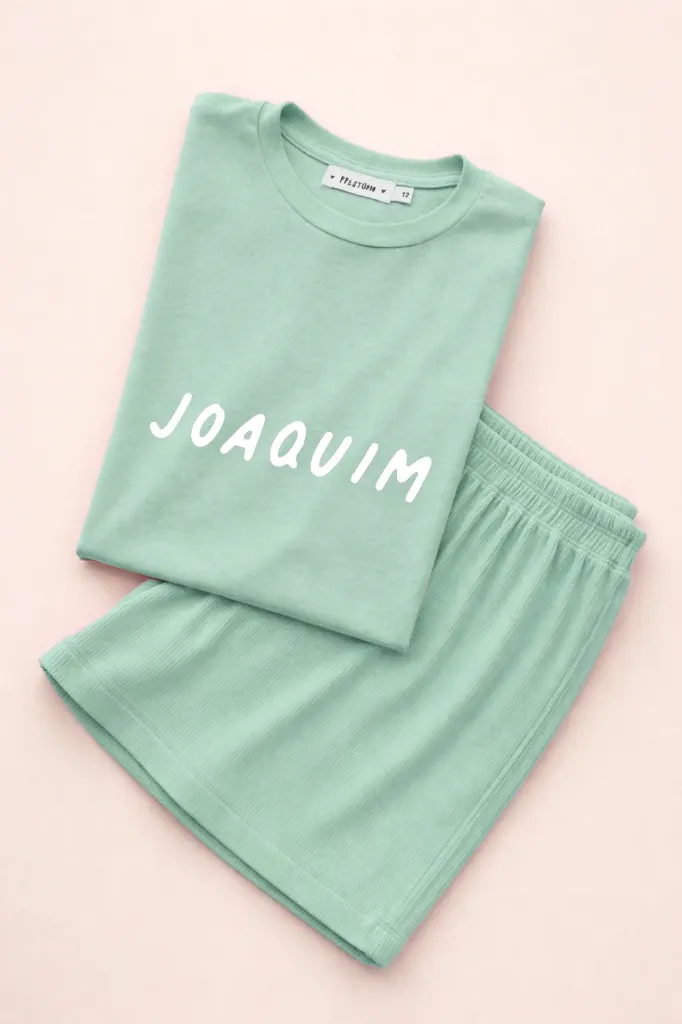 Pijama Confort Verde Brilha no Escuro