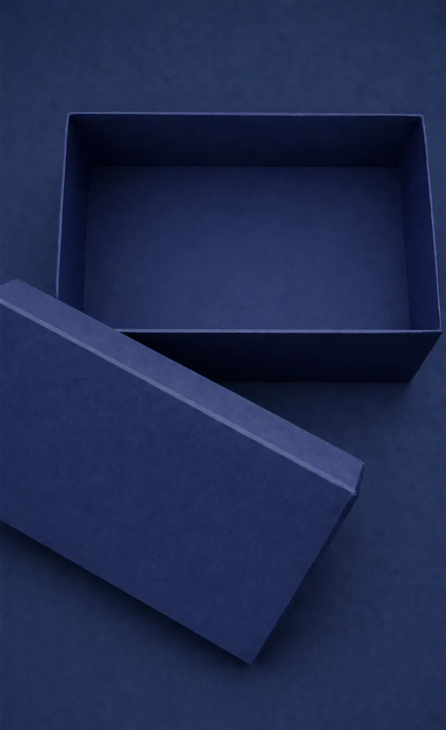 Caixa Personalizada Retangular 14x20 Marinho