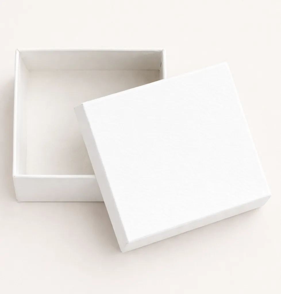 Caixa Personalizada Quadrada 20x20 M Branca