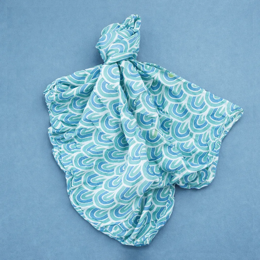 Swaddle Arco Íris Azul