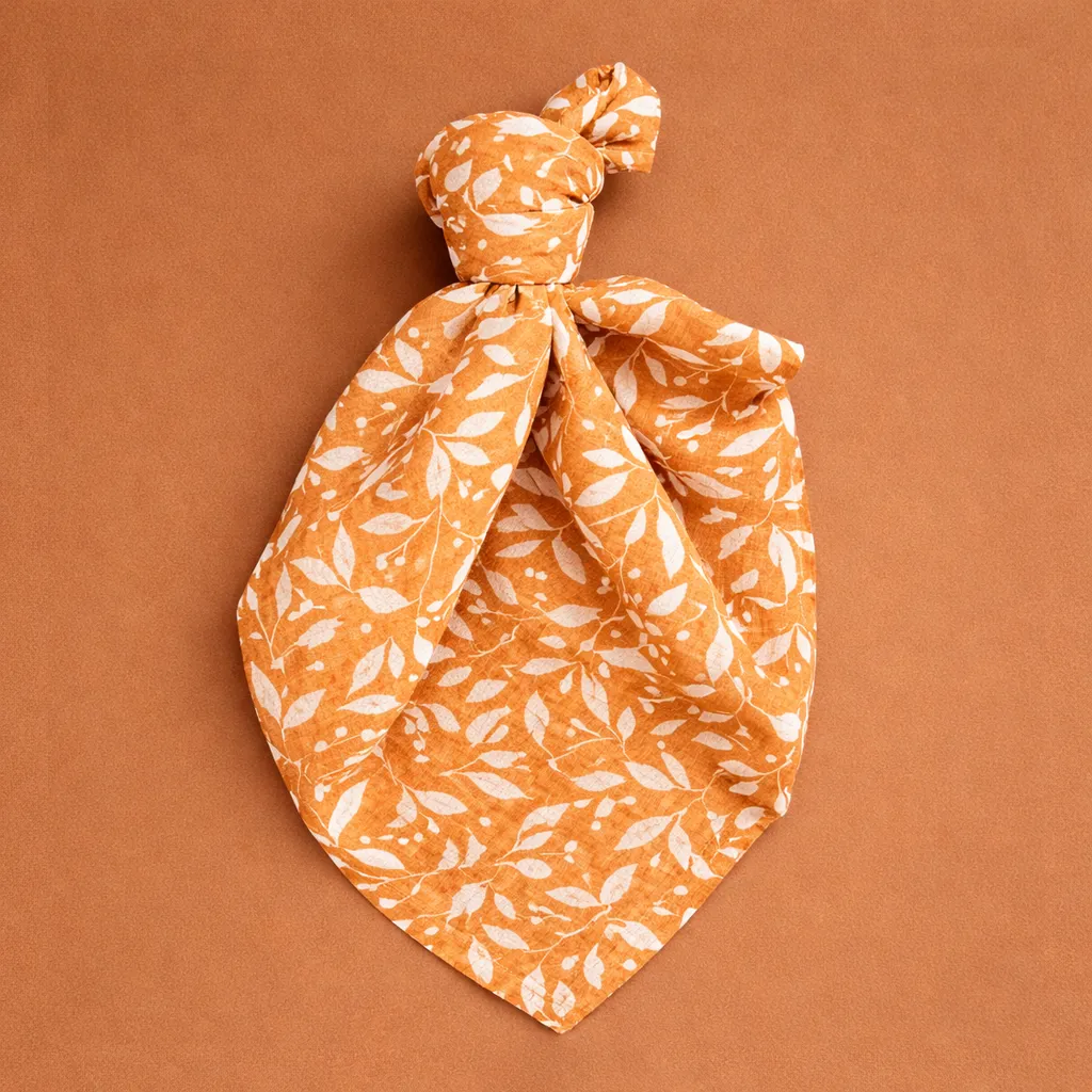 [PP-3298] Swaddle Floral Mostarda