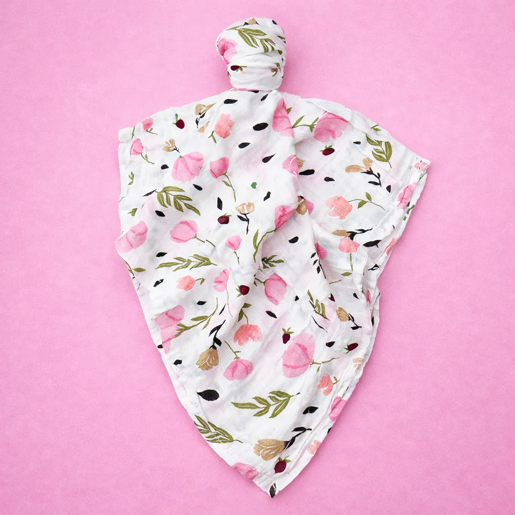 Swaddle Floral Rosa