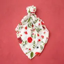 Swaddle Floral Vermelho