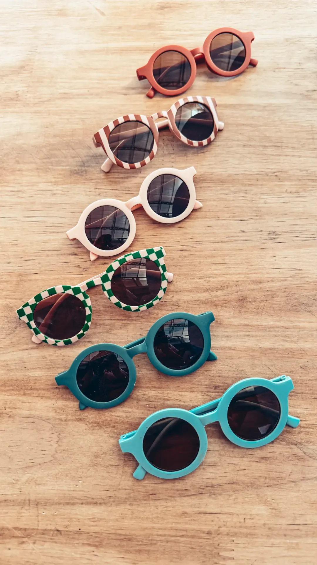 Óculos Redondo (Azul)