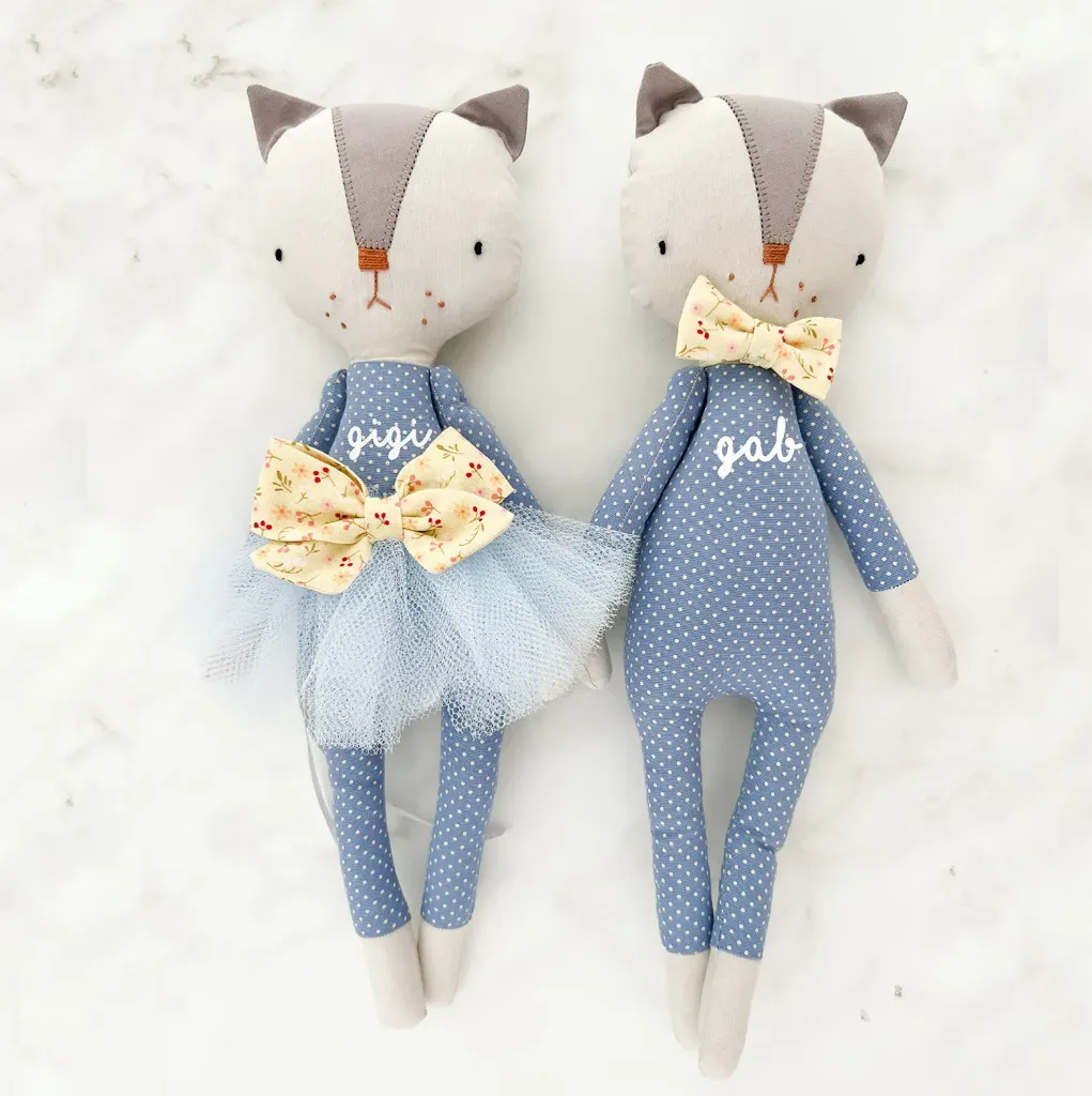 [PP-2458] Gatinho Azul Claro