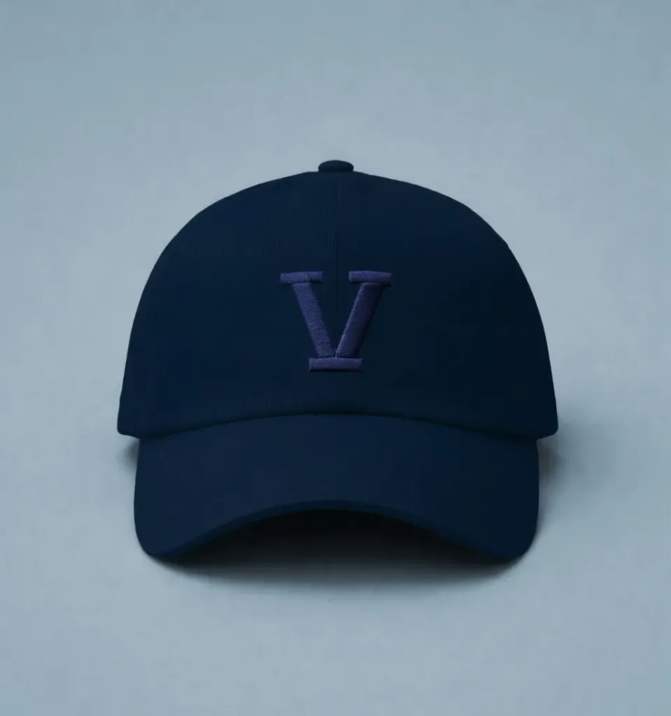 Boné Personalizado com Inicial Bordada (Jeans, 52 (Kids))