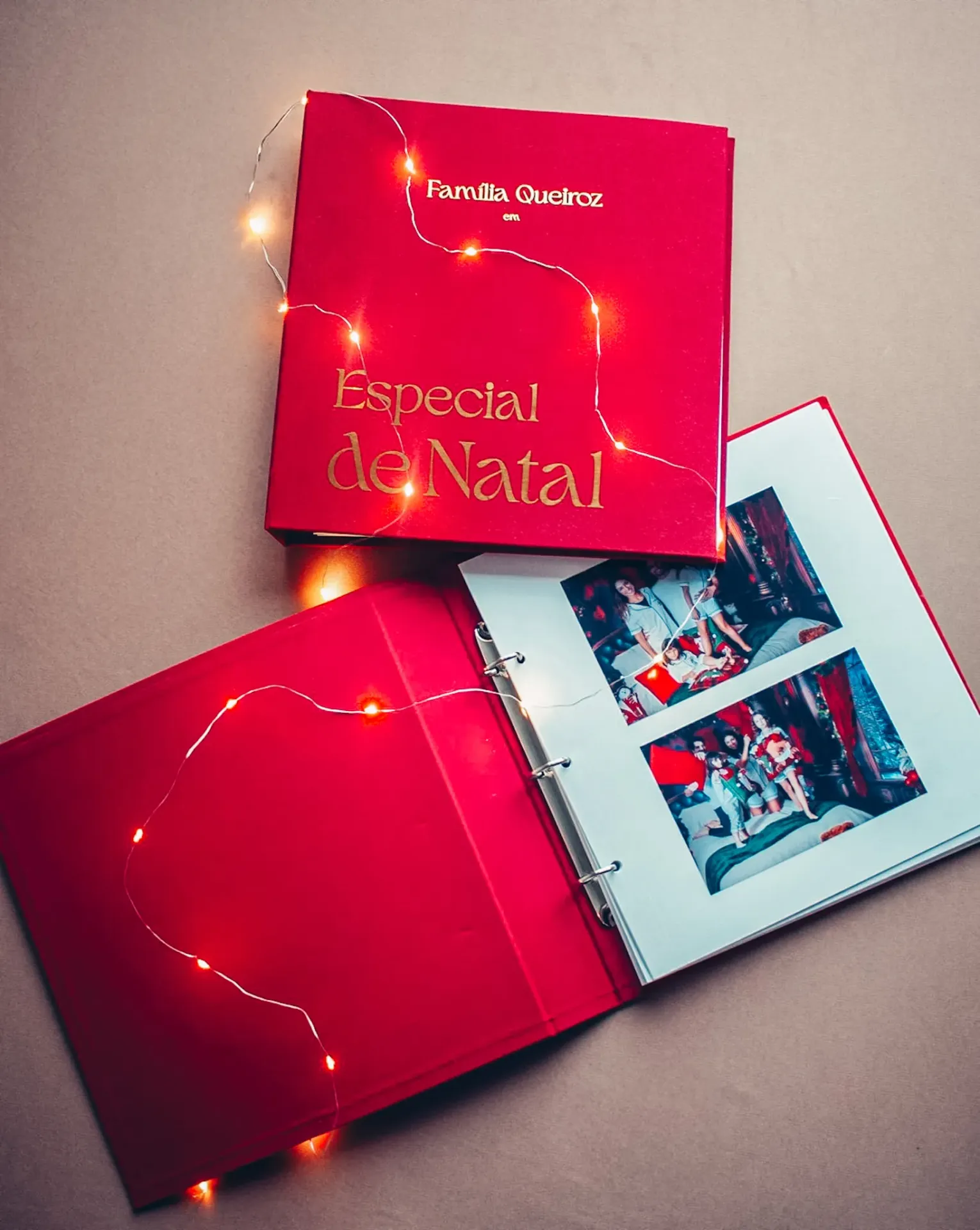 Álbum para Fotos Especial de Natal