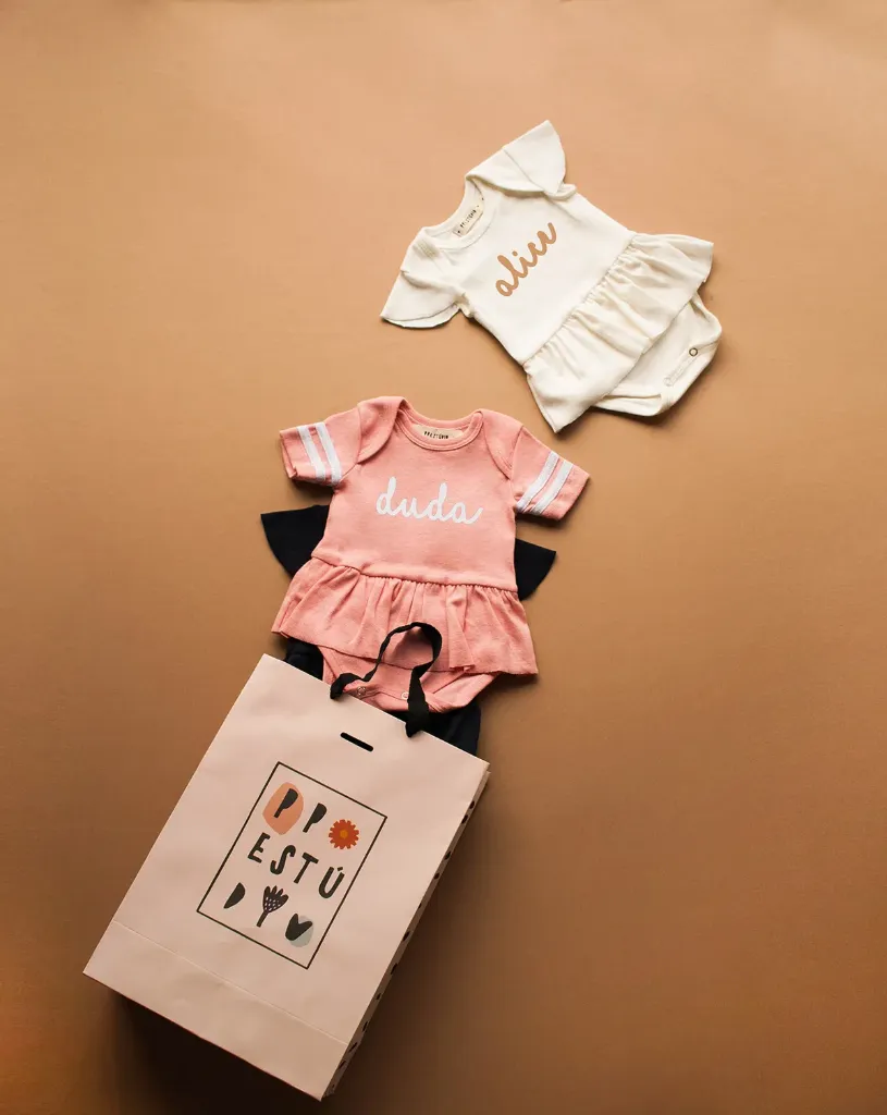 Body Saia Personalizado (PP (0-3M), Off White)