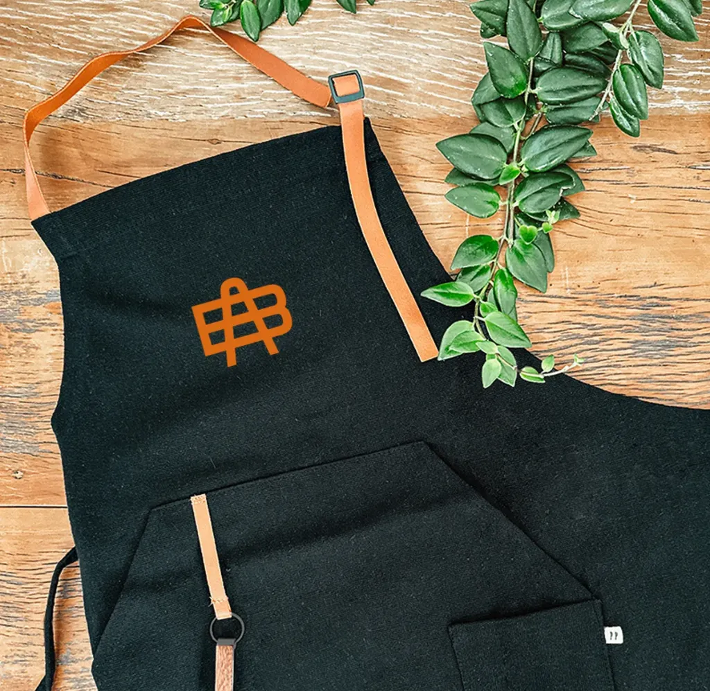 Avental Personalizado com Monograma Bold