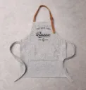 Avental Infantil Estampa Sobrenome