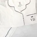 Pijama Americano Feminino Personalizado com Iniciais