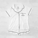 Pijama Infantil Americano com Iniciais