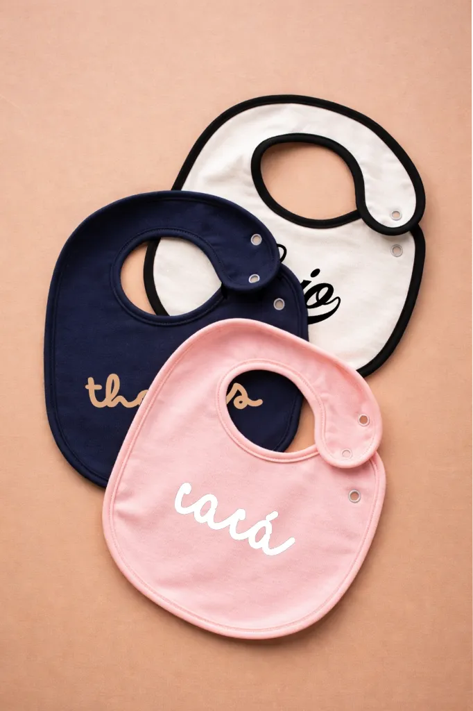 Babador Personalizado (Rosa)