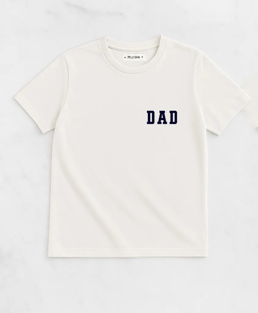 Camiseta DAD (Off White, M)